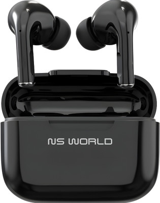 NS WORLD Maverix TWS Earbuds, 20H Playtime,IPX5, v5.1,Voice Assistant Bluetooth(Black, True Wireless)