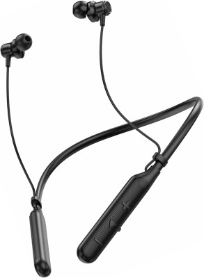 HODOPHILE BT Dhoom Wireless Neckband with Fast Charge, 48 Hrs Battery Life, Earphones mic Bluetooth(Denim Black, In the Ear)