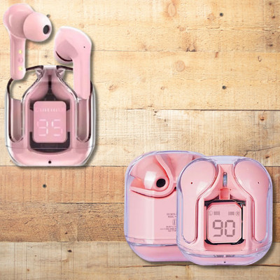 Pharaoh True Wireless 5.3 Bluetooth Ear Ultra pods_a4 Bluetooth(Pink, True Wireless)