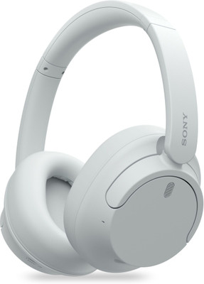 SONY WH-CH720N Active Noise Cancelling, 35 Hrs. Battery life, Multipoint Connection Bluetooth(White, On the Ear)