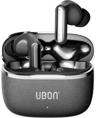 renotch Air Music J27 IPX5, HD Sound v5.3, 36 Hr Playtime AI And ANC Enable Bluetooth(Black, In the Ear)