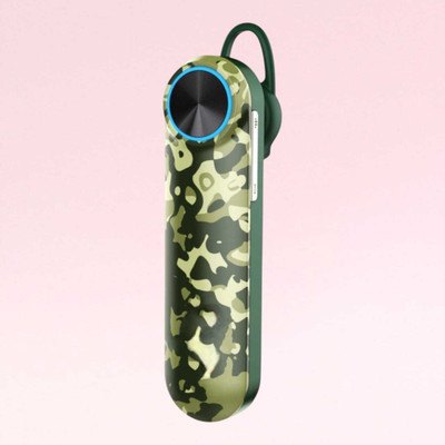 WRENS (Single Ear Bluetooth 5.0):Wireless Earphone:With(300H)Battery Backup & mic Bluetooth(Green, In the Ear)