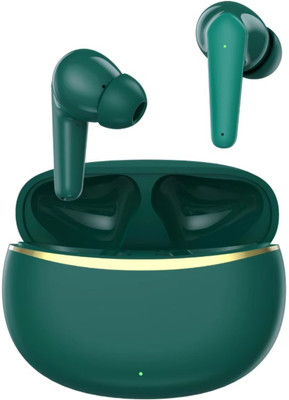 COREGENIX WOW Bluetooth TWS Earbuds with ENC & Built-in Mic , 30hrs of Playtime Bluetooth(Green, True Wireless)