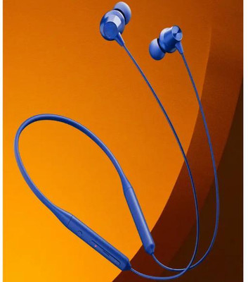 Nslix Neckband Bluetooth Headset with Fast Pair & Hi-Fi Sound Bluetooth(Blue, On the Ear)