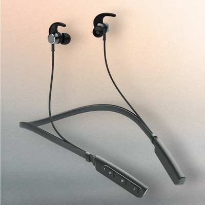 GPQ STORE Rokerz 235 Pro Wireless Bluetooth Neckband(0.672 Bluetooth(Black, In the Ear)