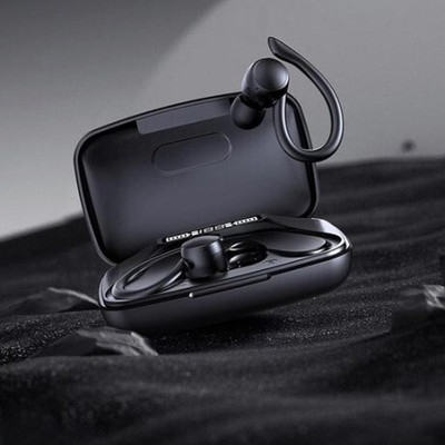Seashot M88 TWS Earbuds Upto 48Hrs. Playback with Power-Bank, Quad Mic Bluetooth(Black, True Wireless)