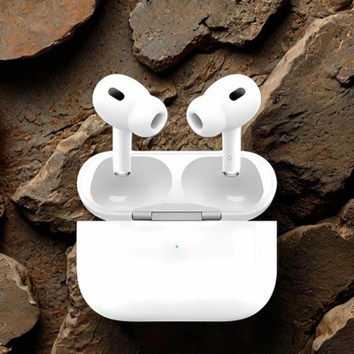 antitech Noise Cancel & Deep Bass Gaming EarBud with ANC white Bluetooth(White, In the Ear)