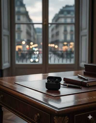 DINESH TWS AIRPOD black Earbud Bluetooth (Black, True Wireless)as69 Bluetooth(Black, True Wireless)