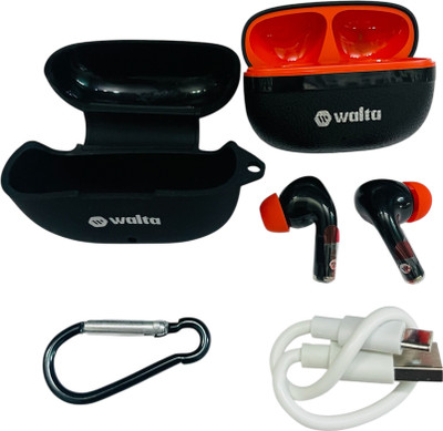 walta AirBlaze C6 True Wireless Earbuds Bluetooth(Black, True Wireless)