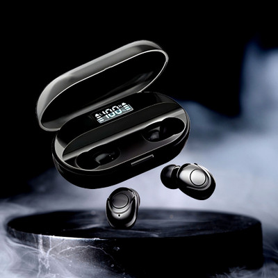 GUGGU (Earbuds)T2 Wireless Earbuds & 1500Mah Powerbank (150 Hrs Nonstop Music)_DDN2 Bluetooth(Multicolor, True Wireless)