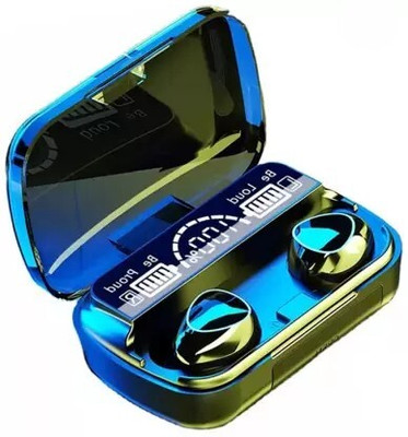 Seashot M 10 Wireless Earbuds with Support Upto 6-8hrs Playtime Powerful Bass Bluetooth(Black, True Wireless)