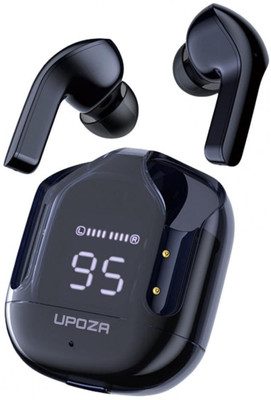 UPOZA Ultrapods Max Bluetooth Earbuds Ai Smart | True Wireless headphone 30 Hrs. Bluetooth(Black, True Wireless)