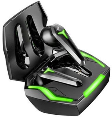 KDM Z2 Space PodsUpto40 hour Gaming,Made In India, 5.3v Bluetooth (Black) Bluetooth(Black, In the Ear)