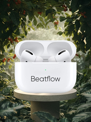 BeatFlow Buds2 Pro with 48Hrs Playback,Deep Bass,BM149 Bluetooth(White, True Wireless)