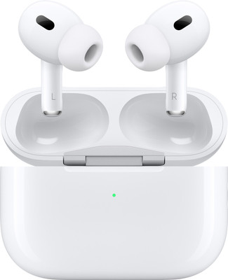 TECHIO AirPods Pro (2nd generation) with MagSafe Case (USB-C) Bluetooth(White, In the Ear)