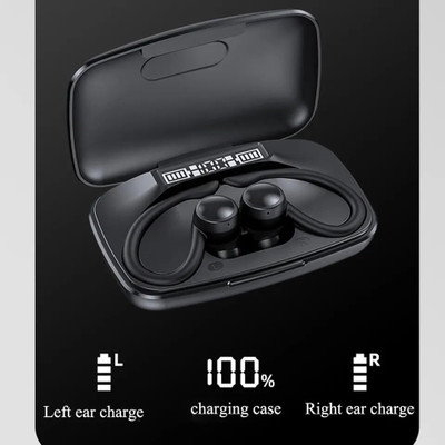 Seashot M88 Wireless Earbuds Bluetooth Headphone with N Cancellation and ENC Bluetooth(Black, True Wireless)