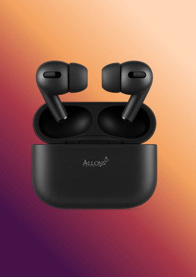 allons TWS Bluetooth Earbuds True Wireless Headphone with MagSafe Charging Case A74 Bluetooth(Black, True Wireless)