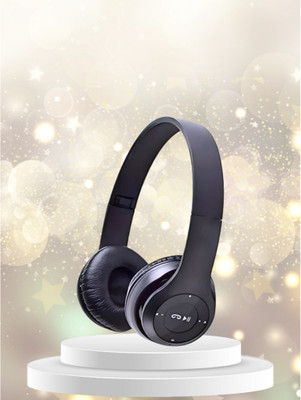 TWS High-Performance Bluetooth Headset with Mic for Dynamic Audio._M6 Bluetooth & Wired(Black, On the Ear)