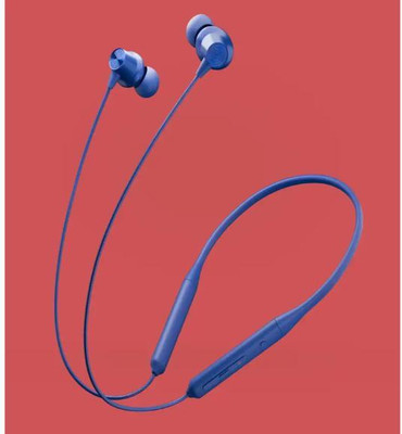 Nslix Neckband Earphones with In-Built Mic & Ultra Comfort Fit Bluetooth(Blue, On the Ear)
