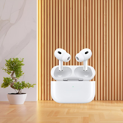 BeatFlow Wireless Earbuds with Smart LED Battery Display Bluetooth(White, True Wireless)