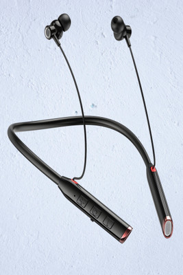 YAARISTYLE N80 Vibration Alert 48 Hours Playtime Cancellation Waterproof Neckband B45 Bluetooth(Black, In the Ear)