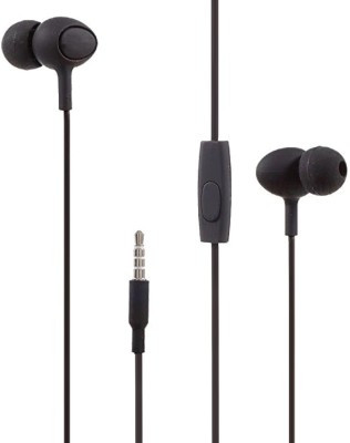 Helo Kuki S6 Candy Series Music Earphone For 0PP0 K10/F21 Pro/A17/A74 5G With Warranty Wired Headset(Black, In the Ear)