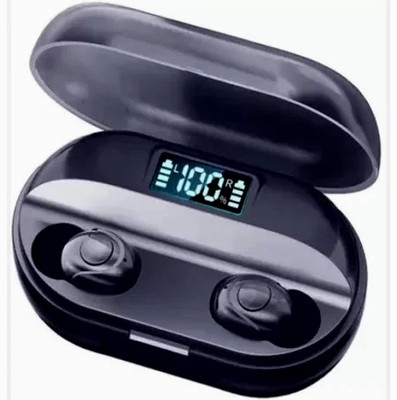 YAROH T2 TWS Earbuds: 26hr Playback, Bluetooth 5.1, iOS/Android Compatible VIP46 Bluetooth(Black, In the Ear)