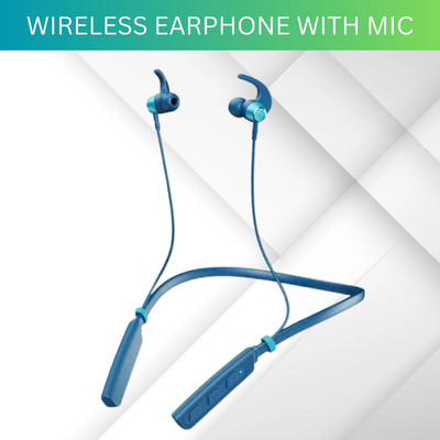 Sterling Bazaar (Bluetooth Wireless Earphones) with Mic & ASAP Charge, 10H PlaybackO404 Bluetooth(Blue, In the Ear)
