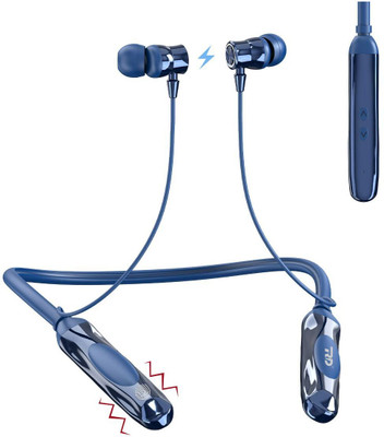 RD M-1000 Bluetooth Wireless in Ear Neckband Bluetooth(Blue, In the Ear)