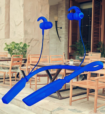 QPG STORE Rokerz 235 Pro Wireless Bluetooth Neckband(0B.495 Bluetooth(Blue, In the Ear)