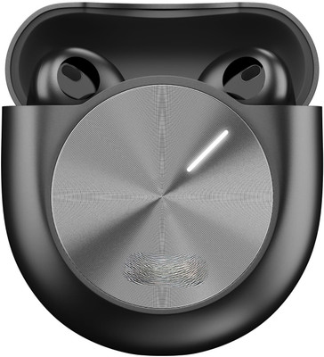 Qexle Master Buds, Sound by Bass in-Ear Bluetooth Earbuds, Up to 49dB Adaptive ANC Bluetooth(Black, True Wireless)