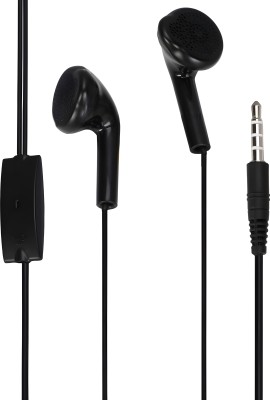 iBAss Deep Bass 3.5mm Original Quality Wired Headset Wired(Black, In the Ear)