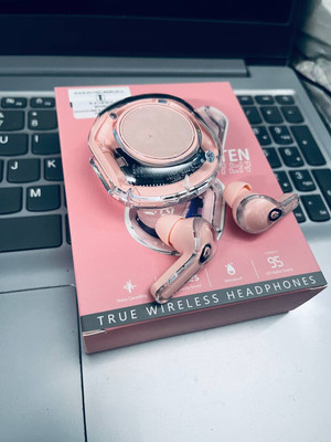 NPU Smart New Design Led UltraPods 2 Buds With Charging Case_NP404 Bluetooth(Pink, True Wireless)