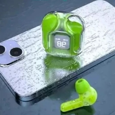 NKL Smart Design UltraPods Buds With Charging Case,Mic 174 Bluetooth(Green, True Wireless)