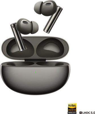 realme Buds Air 6 Pro with 50dB ANC, 360 Spatial Audio and upto 40 hours Playback Bluetooth(Titanium Twilight, True Wireless)
