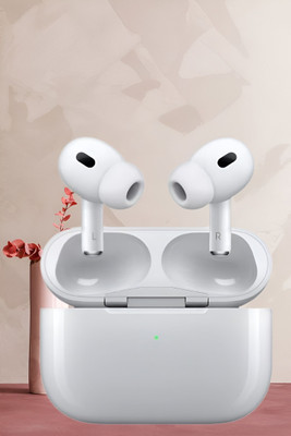 SANNO WORLD Earbuds Pro 2 (2nd generation) with Mic|Noise Canceling,25H Playback 07 (USB-C) Bluetooth(White, True Wireless)