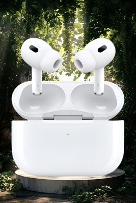 Morxt Airpuds Pro 2 (2nd gen) Upto 28 Hours Playtime*ANC (USB-C) B58 Bluetooth(White, In the Ear)