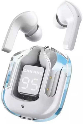 SIACART T6 Earbuds/TWs/buds 5.1 Earbuds with 200H Playtime, Headphones Bluetooth(White, In the Ear)