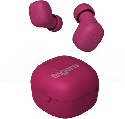 FINGERS SizeZero Pods2 Bluetooth(Plum, In the Ear)