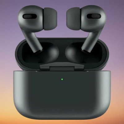 MMTELECOM Air Pods_Glossy Black 75 Bluetooth(Glossy Black, True Wireless)