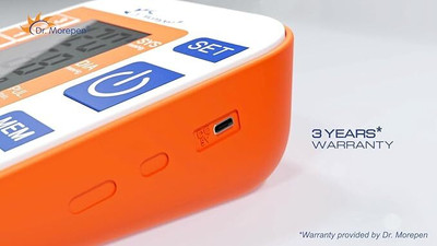 surya tec bp14 Bp Monitor(white and orange)