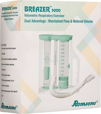 Romsons Prime Pvt Ltd Romsons Breazer 5000 Volumetric Respiratory Exerciser Health Care Appliance Combo