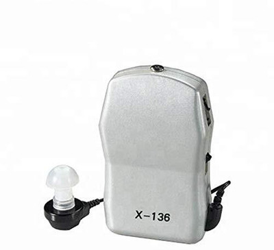 Balson X 136 Pocket Hearing Amplifier for All Age Group - Rediscover the Joy of Clear and Natural Sound Pocket Model Hearing Aid(For Single Ear, With 3 Month Warranty)