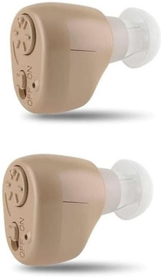 Balson K-86 Mini Invisible Hearing Aid Sound Amplifier - Powerful, Discreet, and Crystal Clear CIC Hearing Aid(For Both Ear, With 3 Month Warranty and Free Special Power Kit Worth 399/-)