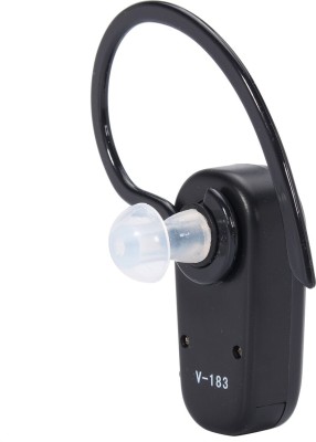 NSC V-183 Digital Hearing Aid Tone Volume Adjustable Behind the Ear Sound Voice Amp Behind the Ear (BTE) Hearing Aid(Black)