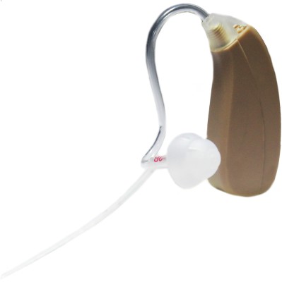 Dishan Unisound T-201 R Earing Machine for Old Age with 1 Year Warranty Hearing aid machine--Sound Enhancement Rechargeable Amplifier Behind the ear Hearing Aid(Beige)