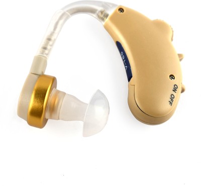 Dishan Rexsound V-185 P675 Battery Power Adjustable Volume Control Profound Hearing Loss BTE Hearing Aid(Beige)