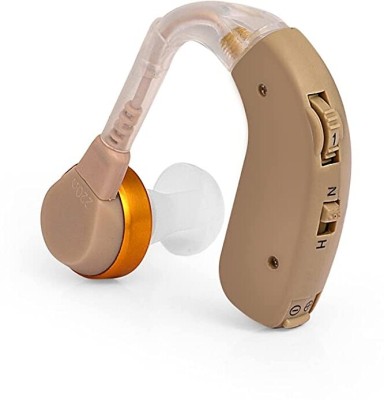 Aika Hearing Aid Light Weight/Tone With Sound Enhancement /Amplifier B-19 For Mild Hearing Loss Behind-The-Ear Hearing Aid(Beige)
