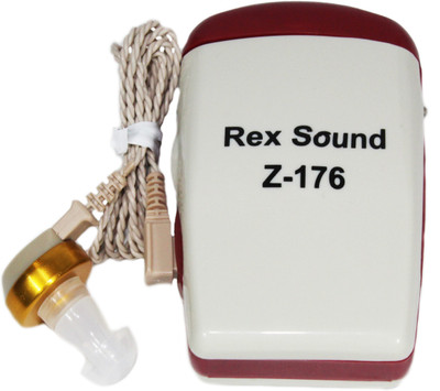 Anu Premium EAR MACHINE, Pocket Model Hearing Aids Machine For All Age Groups Rexsound OHN/Z176 Pocket Model Hearing Aid(Red)