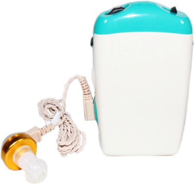 Dishan Digital Sound Amplifier Listening Device Easy to Use Hearing Aid Machine-Axon-for Profound Hearing Loss Pocket Machine Hearing Aid(White)